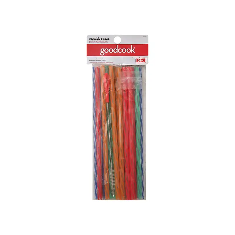GOOD COOK STRAW REUSABLE 24C