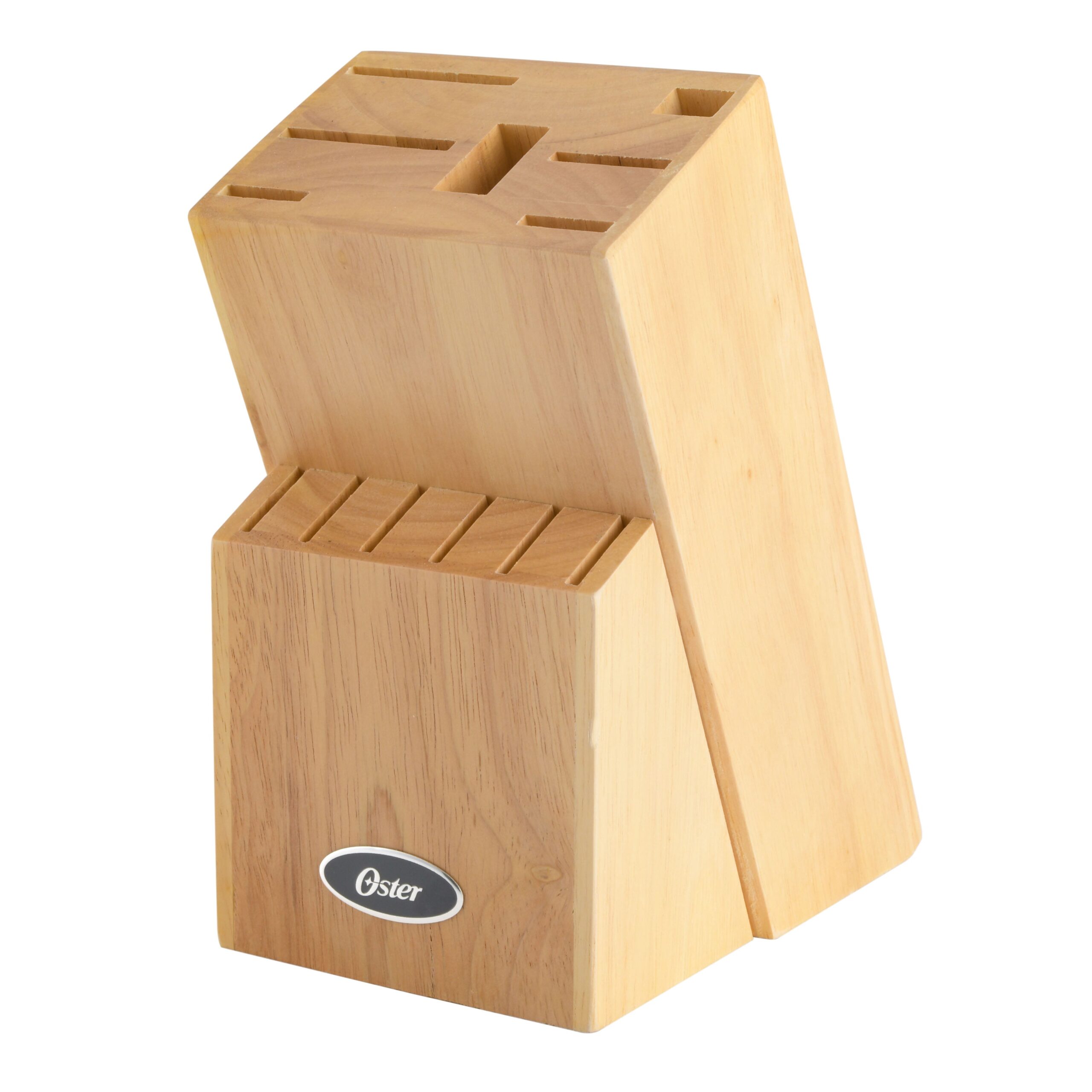 OSTER CURLEY SET WITH HARDWOOD STORAGE
