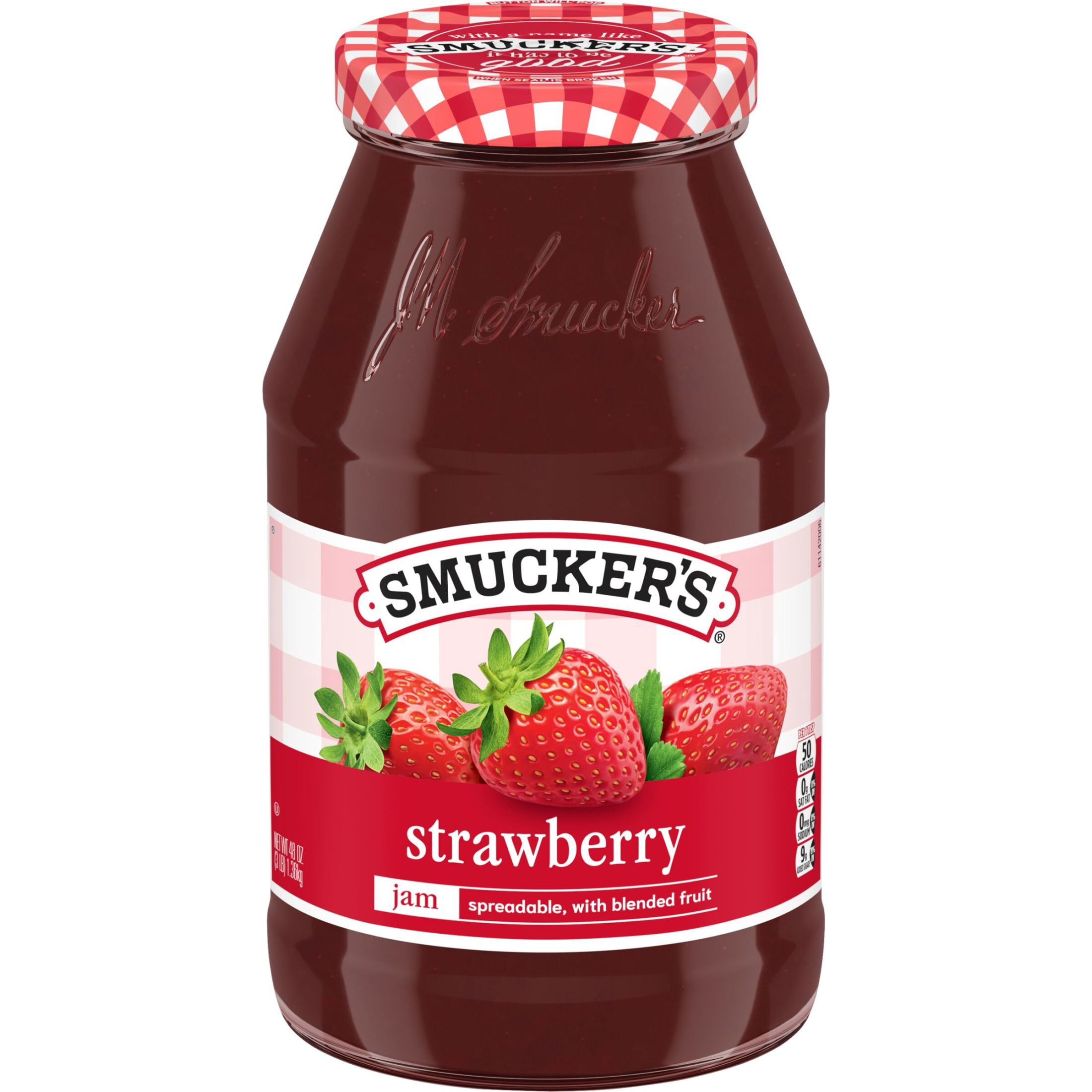 SMUCKERS STRAWBERRY JAM 48 OZ