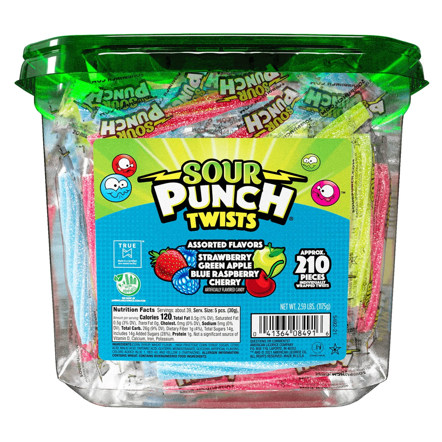 SOUR PUNCH TWISTS