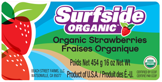 SURFSIDE ORGANIC STRAWBERRY