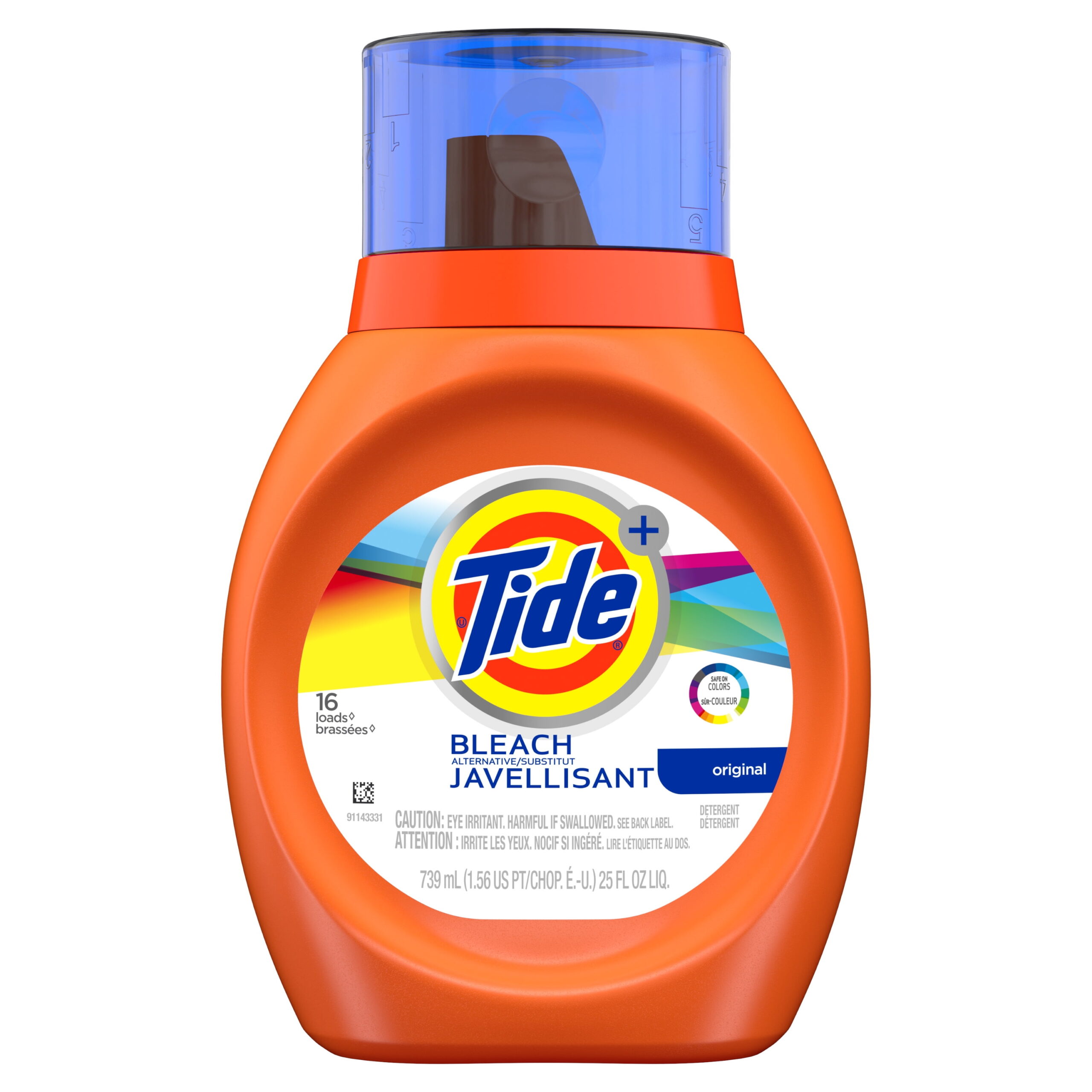 TIDE LIQUED WITH BLEACH ORIGINAL 25 OZ