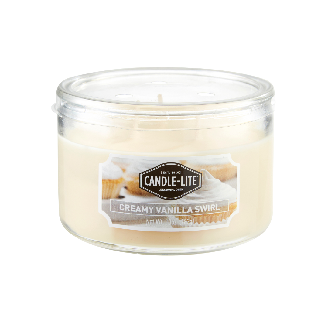 CANDLE LITE CREAMY VANILLA SWIRL