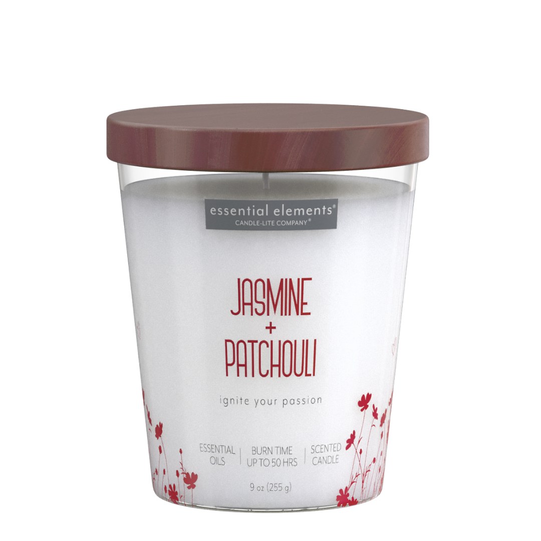 CANDLELITE ESSENTIAL JASMINE PATCHOULI