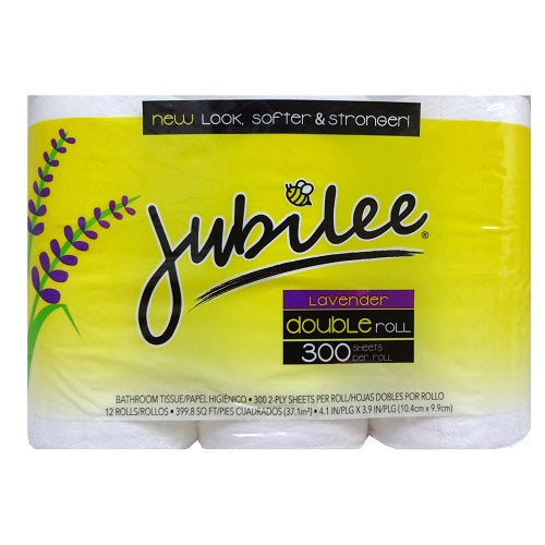 JUBILE LAVENDER BATH TISSUE 12C