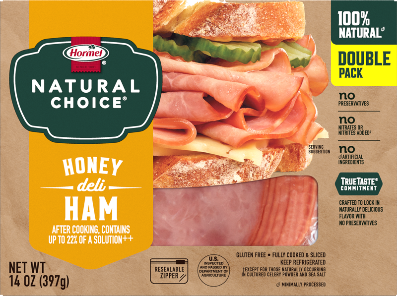 HORMEL NATURAL CHOICE SMOKE DELI HAM