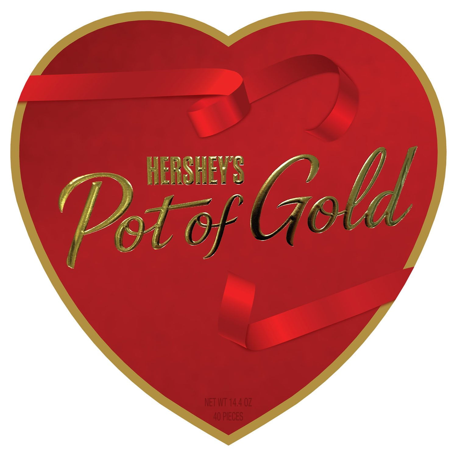 HERSHEYS POT OF GOLD HAPP VALENTINES DAY