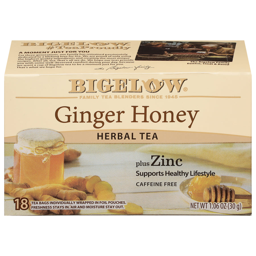 BIGELOW GINGER HONEY TEA