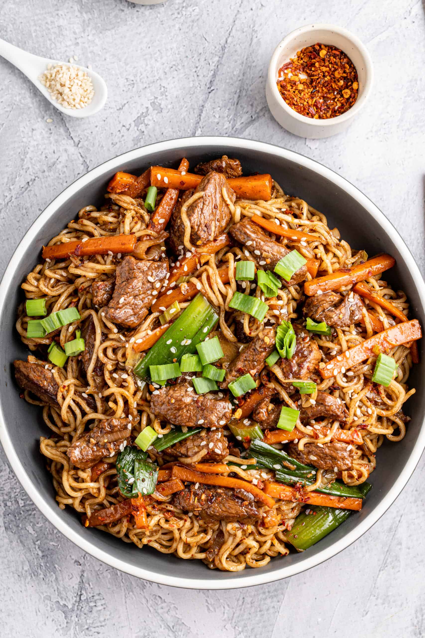 CHAO MEIN BONE BEEF