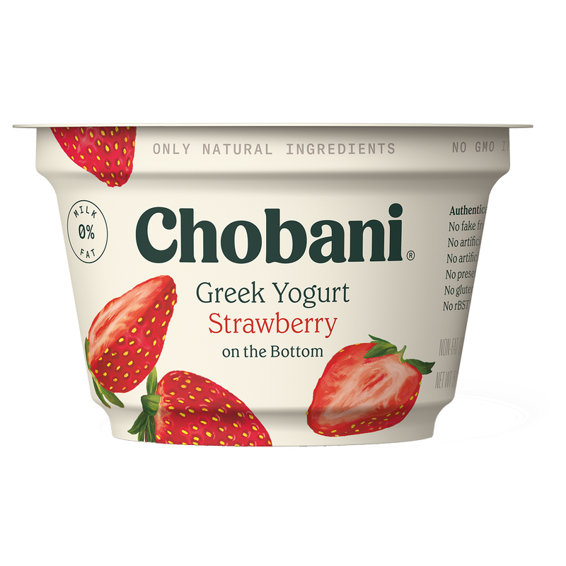 CHOBANI GREEK YOGURT STRAWBERRY 5.3OZ