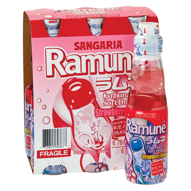 SANGRIA RAMUNE STRAWBERRY 6.76 OZ