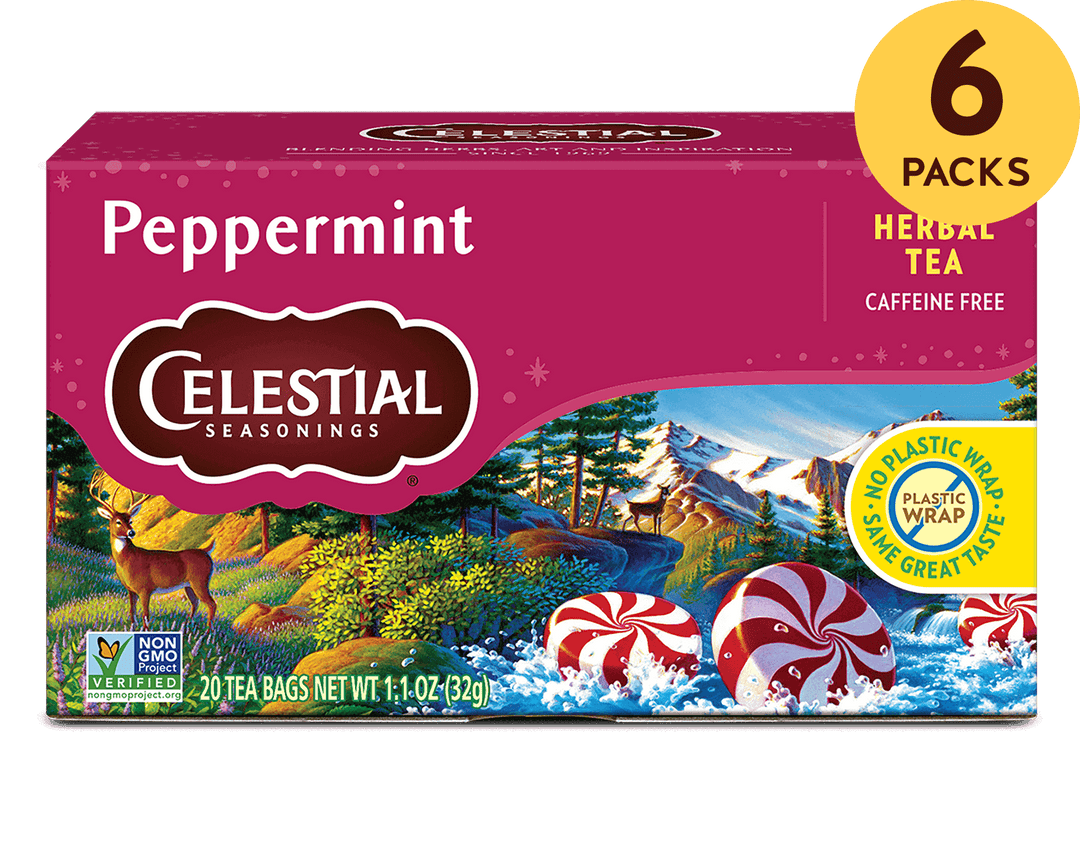 CELESTIAL HERBAL PEPPERMINT TEA