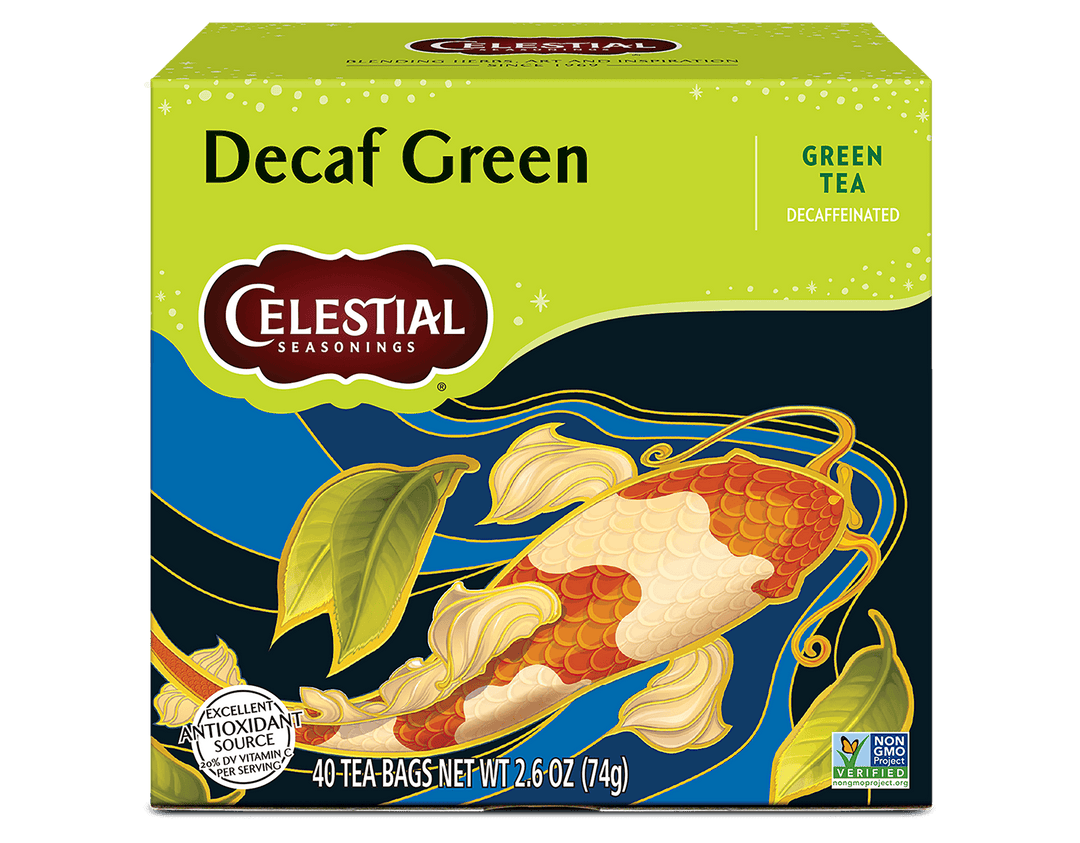 CELESTIAL DECAF GREEN TEA