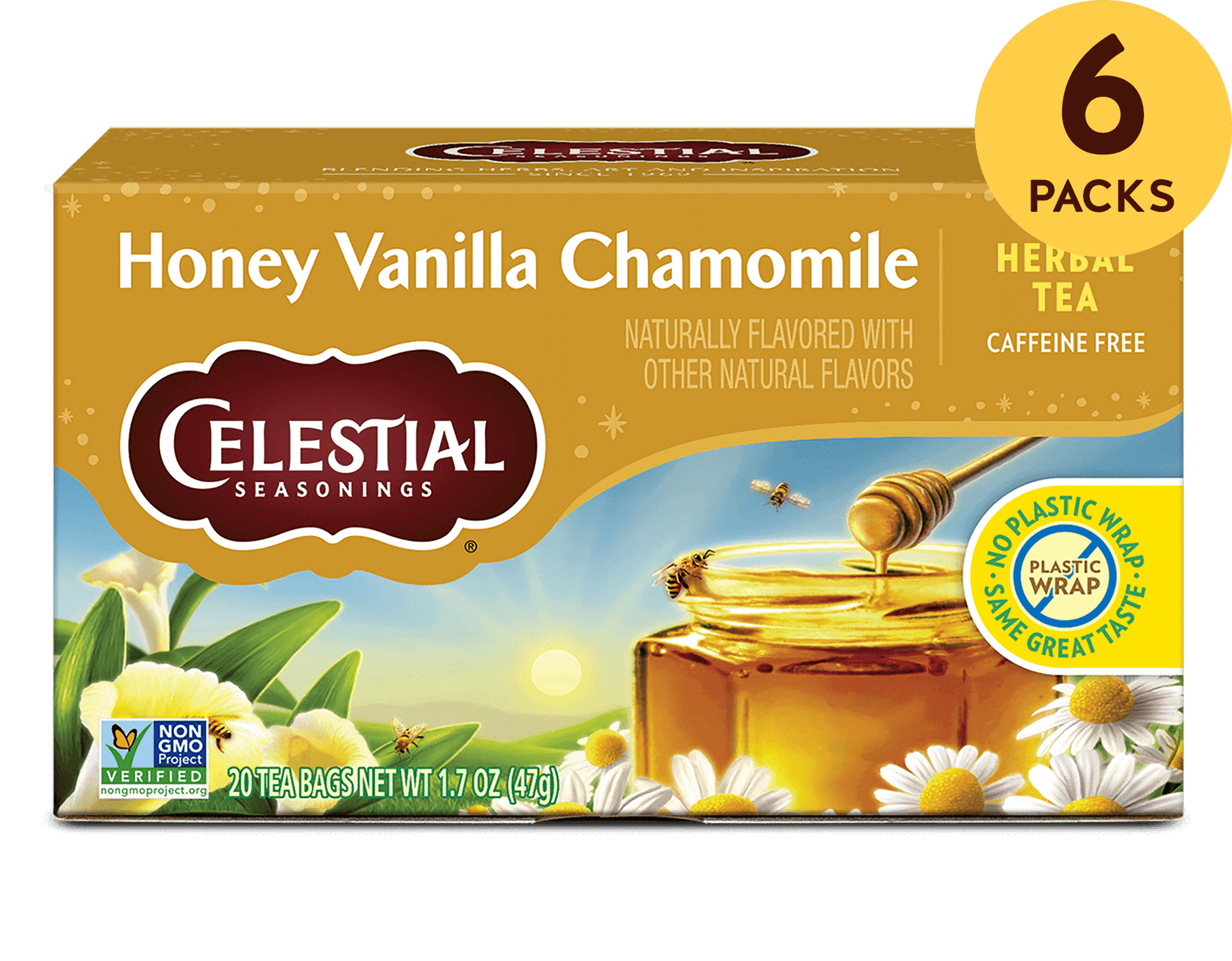 CELESTIAL HONEY VANILLA CHAMOMILE TEA