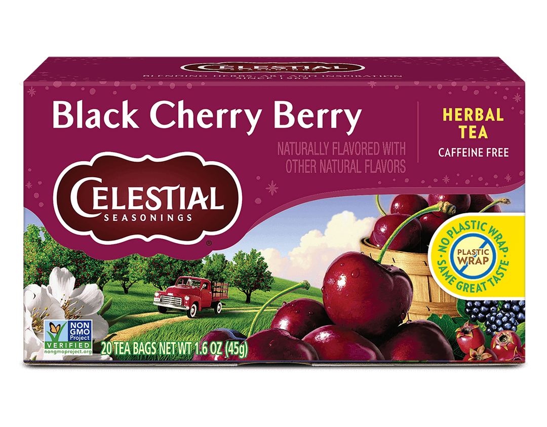 CELESTIAL BLACK CHERRY TEA