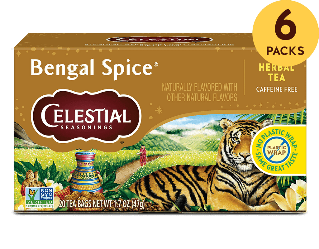CELESTIAL HERBAL TEA BENGAL SPICE
