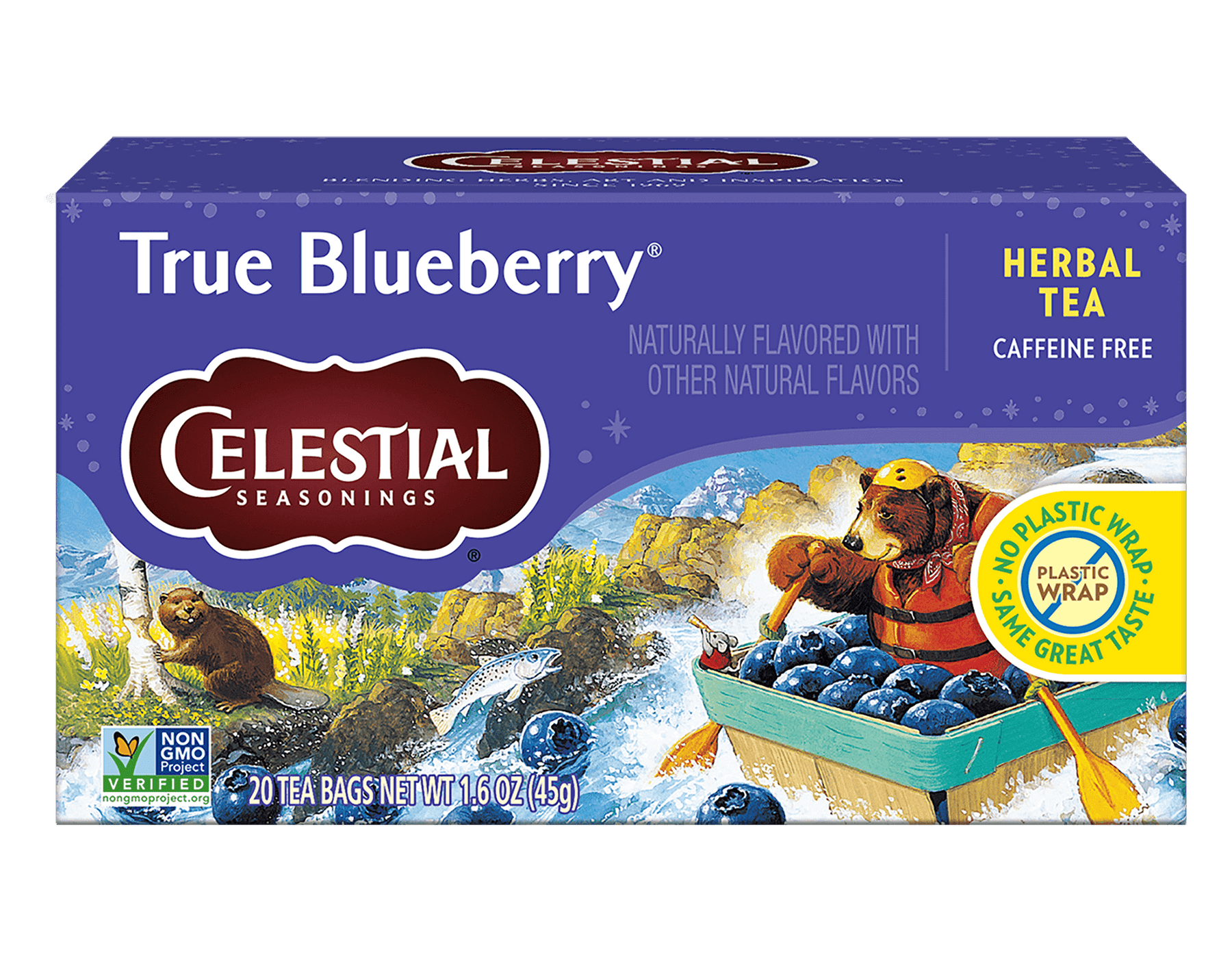 CELESTIAL TRUE BLUEBERRY TEA