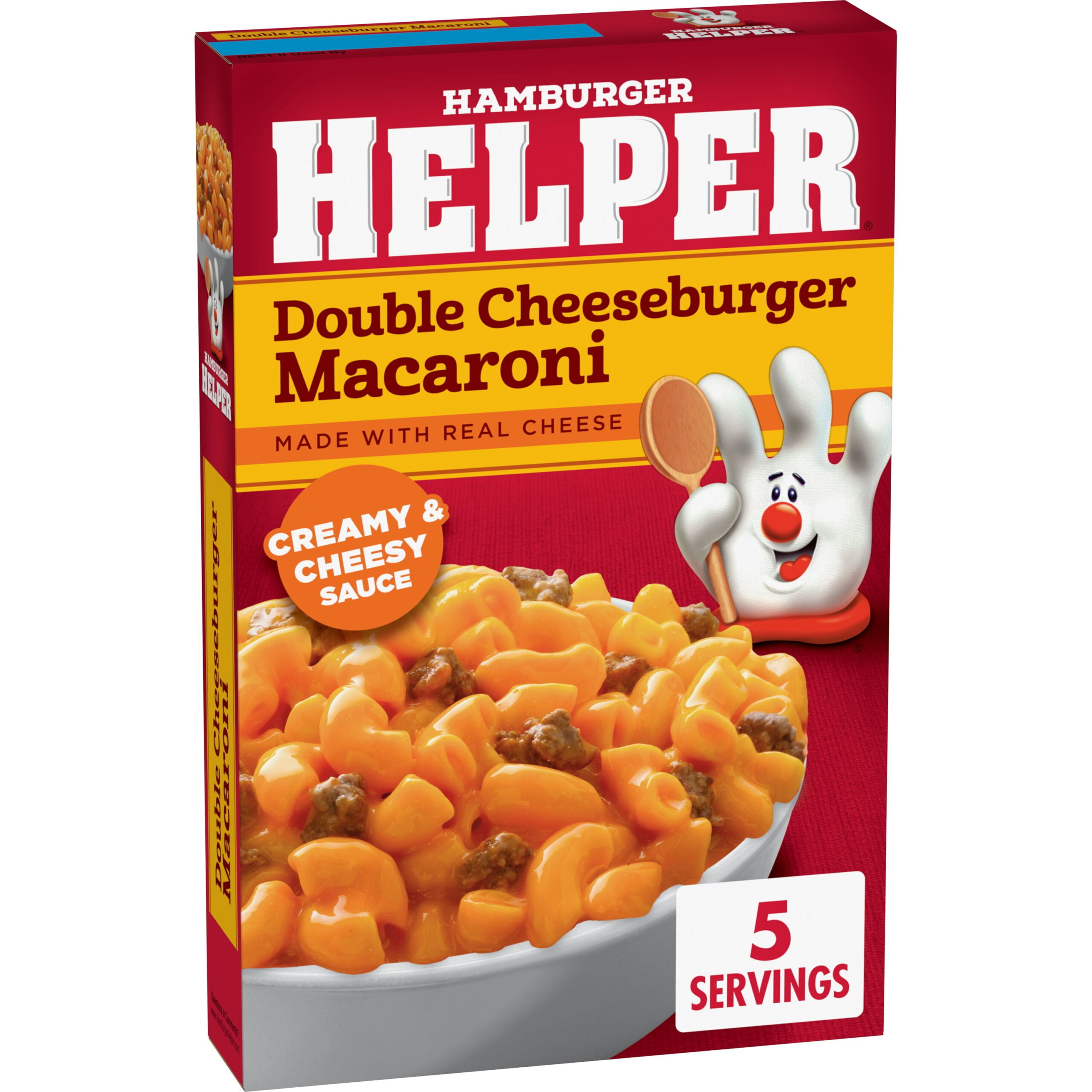 HAMBURGER HELPER BOUBLE CHEESEBURGER MACARONI 6 OZ