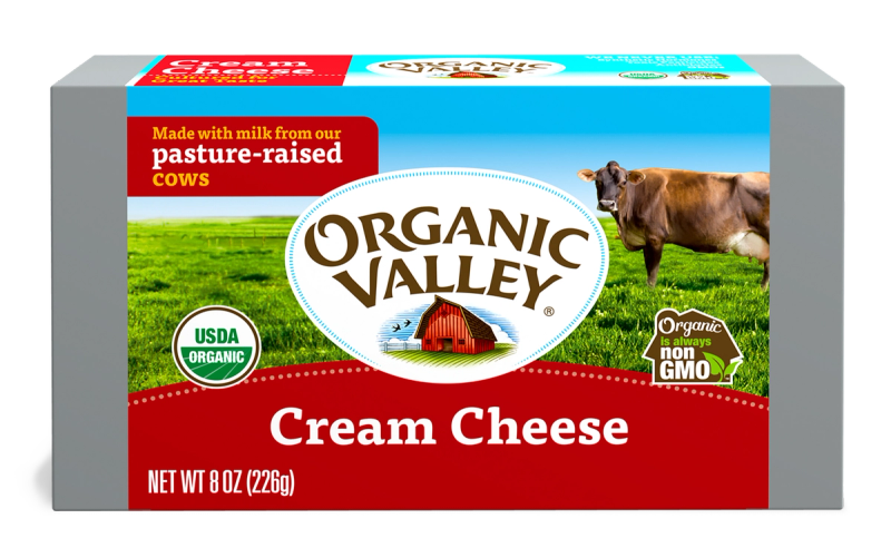 ORGANIC VALLEY CREAM CHEESE