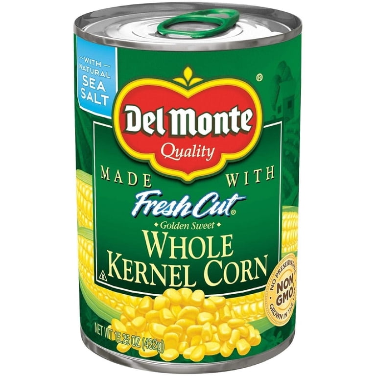 DEL MONTE WHOLE KERNEL CORN 15OZ