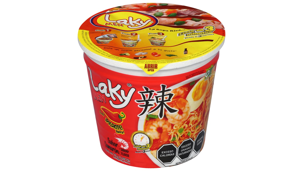LAKY MEN SHRIMP INSTANT SOUP 2.65OZ