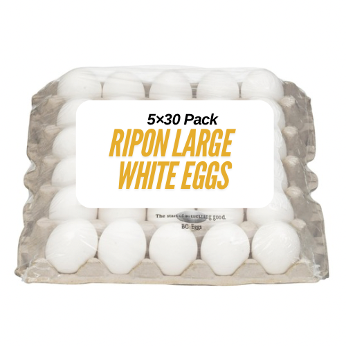 RIPON POULTRY EGGS LARGE WHITE 30P EXP 08/07/2026