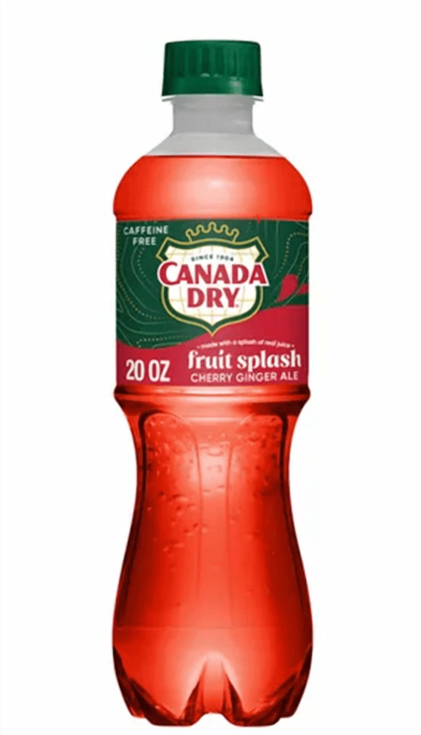 CANADA DRY FRUIT SPLASH CHERRY 20OZ