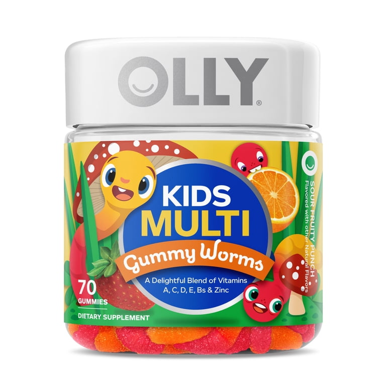 OLLY KIDS MULTI GUMMY WORMS