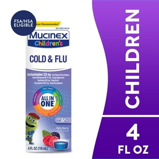 MUCINEX CHILDREN COLD & FLU
