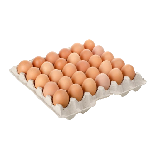 COUNTRY EGGS BROWN MEDIUM 30P