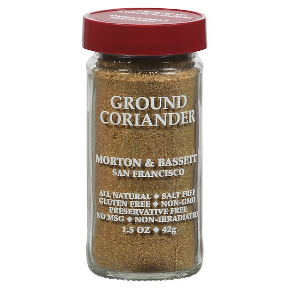 MORTON & BASSETT GROUND CORIANDER SEASONING