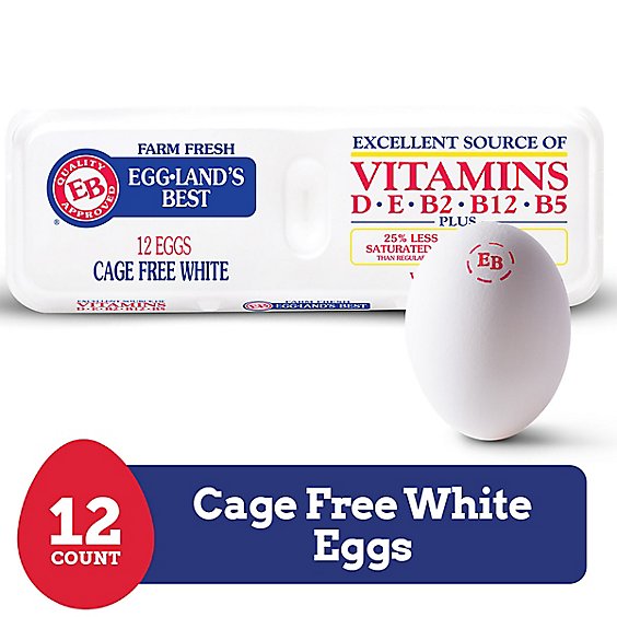 RIPON POULTRY EGGS LARGE WHITE 12P WIC