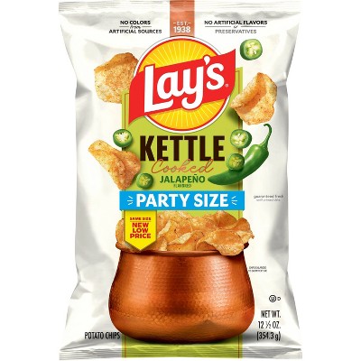 LAYS KETTLE COOKED JALAPENO 8OZ