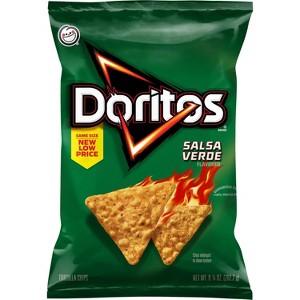 DORITOS SALSA VERDE 9.25OZ