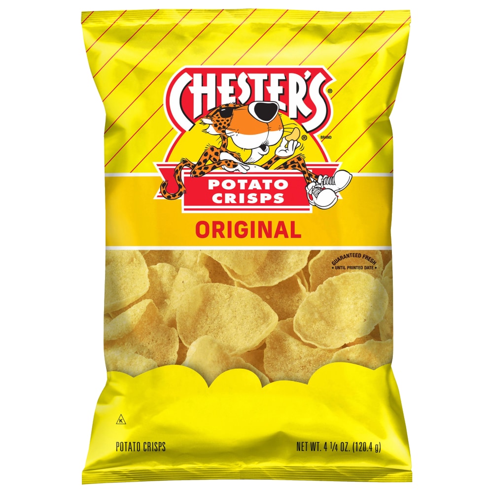 CHESTERS POTATO CHIPS ORIGINAL 4.5OZ