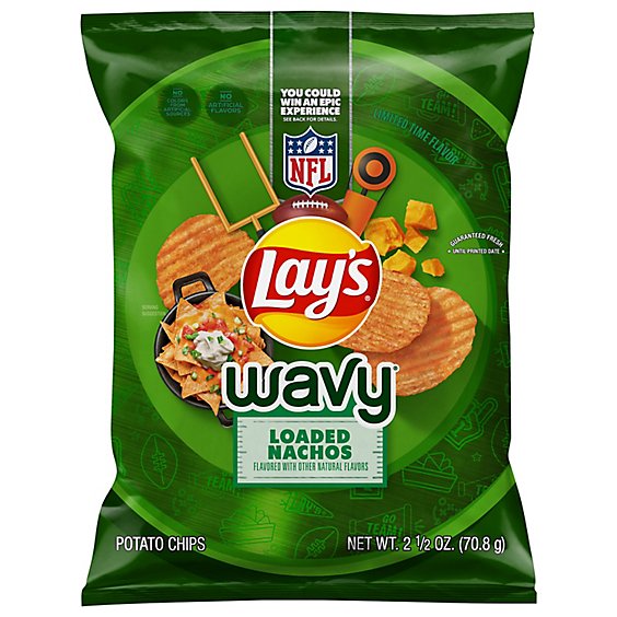 LAYS WAVY LOADED NACHOS