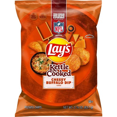 LAYS KETTLE COOKED CHEESE BUFFALO DIP
