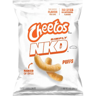 CHEETOS SIMPLY NAKED OF DYES PUFFS