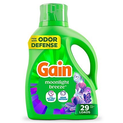 GAIN MOONLIGHT BREEZE DETERGENT 39 OZ