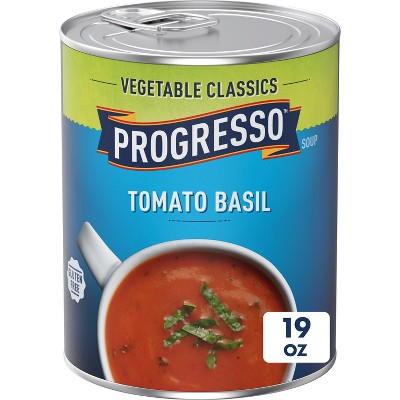 PROGRESSO TOMATO BASIL SOUP 19 OZ