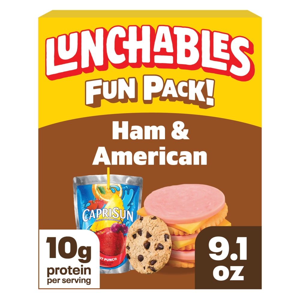 LUNCHABLE HAM & AMERICAN 2.8 OZ