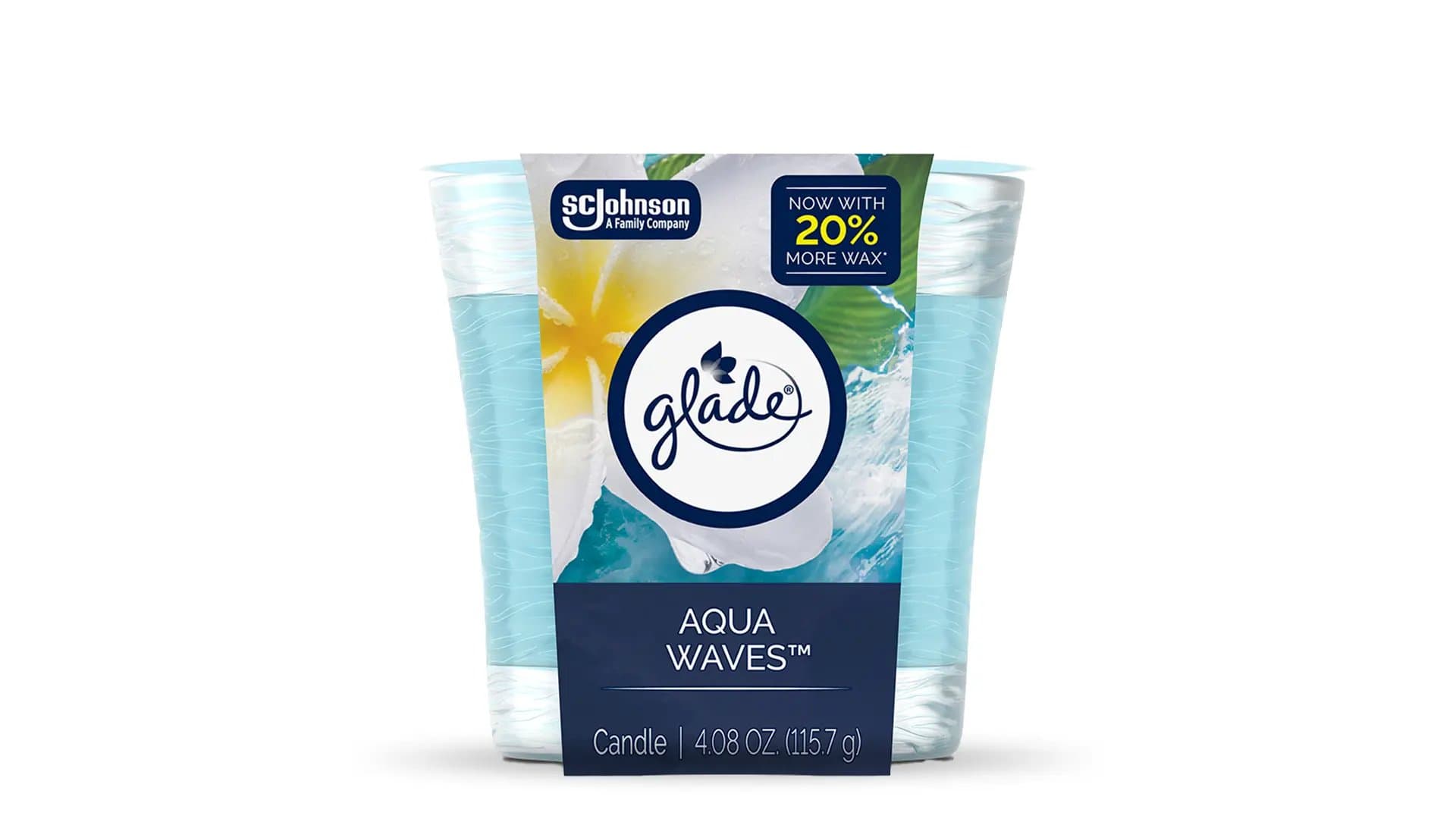 GLADE AQUA WAVES CANDLE 1 C