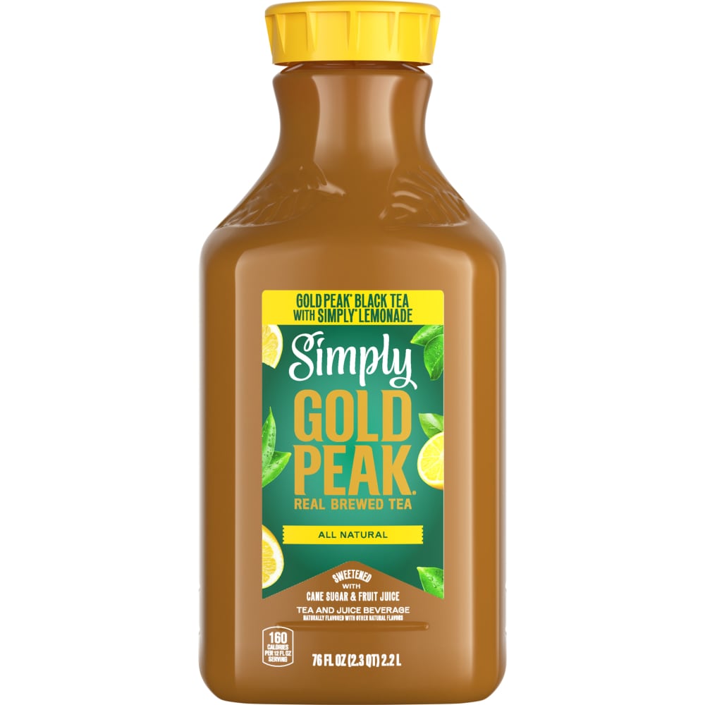 SIMPLY GOLD PEAK LEMONADE TEA 76 OZ