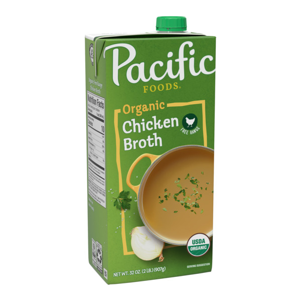 PACIFIC FOODS CHICKEN BROTH ORGANIC