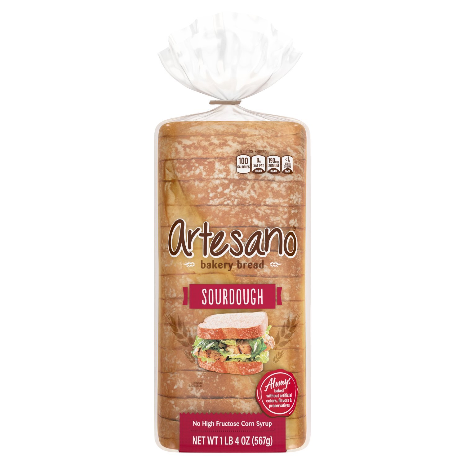 ARTESANO SOURDOUGH BREAD 4 OZ