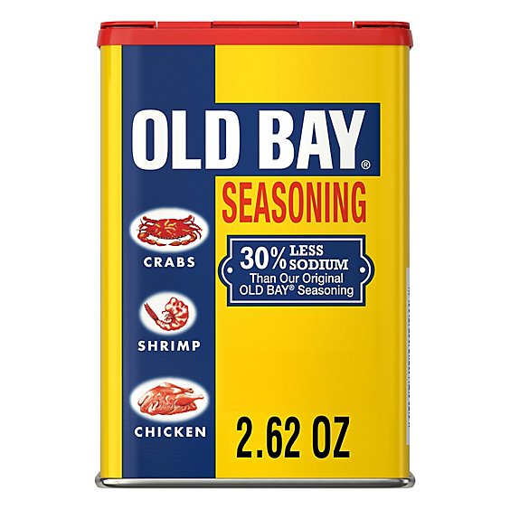 OLD BAY SEASONING 30% LESS SODIUM