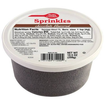 BETTY CROCKER SPRINKLES CHOCOLATE