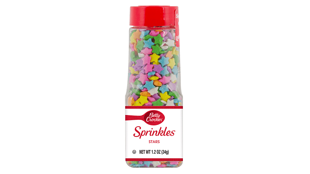 BETTY CROCKER DECORATING STARS SPRINKLES