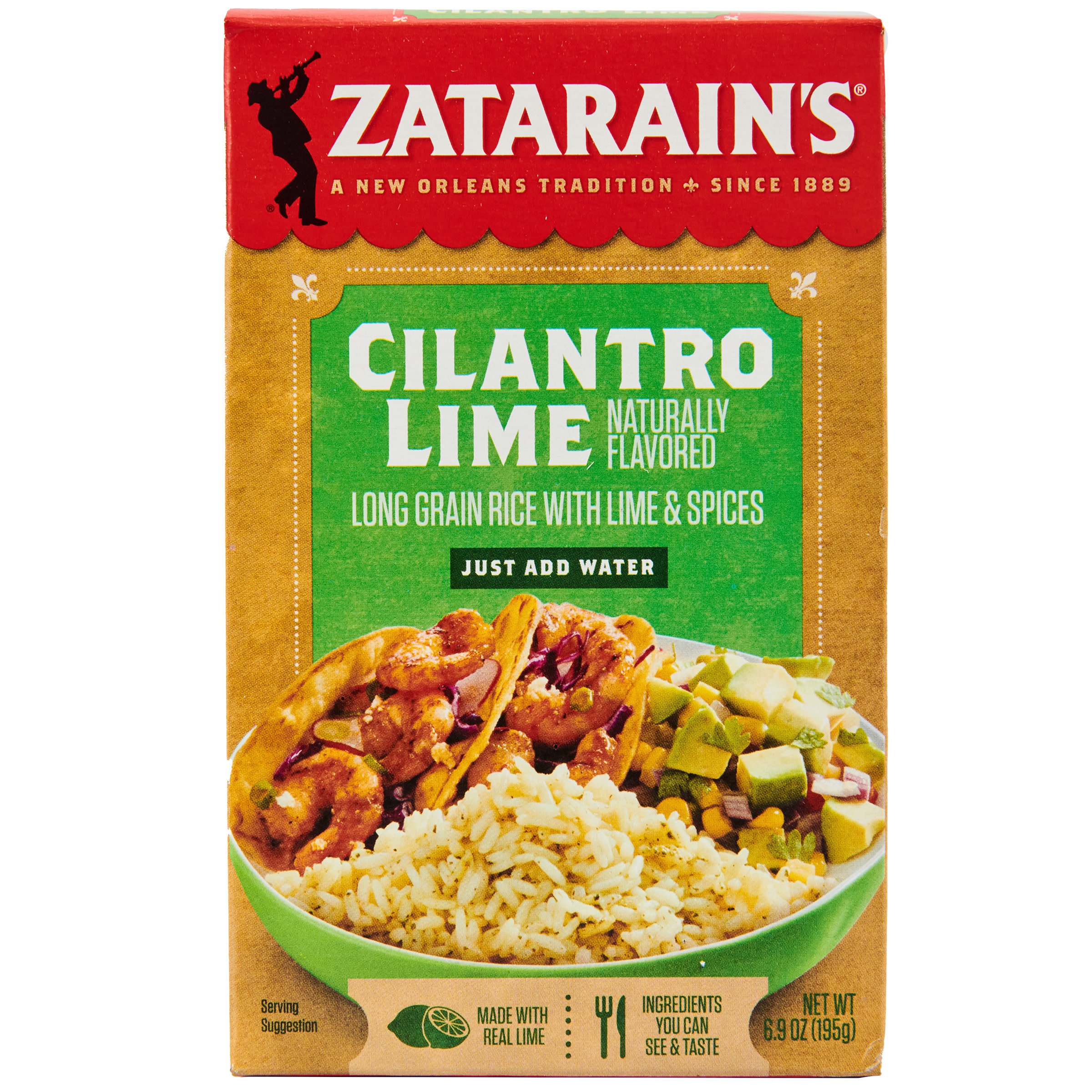 ZATARAINS CILANTRO LIME RICE 12OZ