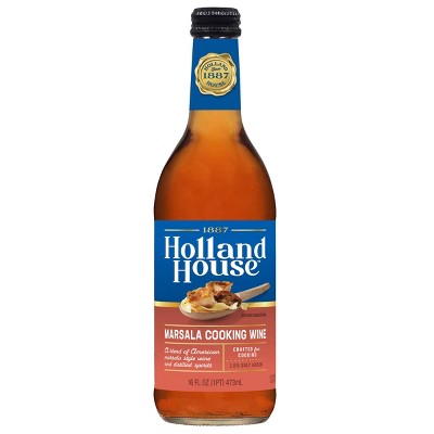 HOLLAND HOUSE MARSALA COOKING WINE 16 OZ